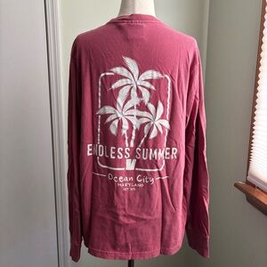 Endless summer ocean city MD long sleeve unisex size S